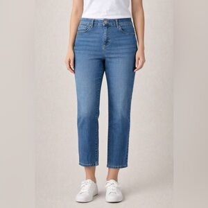 Christopher & Banks Blue Cropped Jeans
